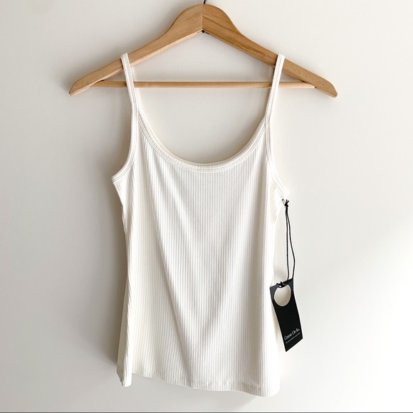 Revolve Privacy Please Aster Tank Top Ivory Size M NWT - Picture 2 of 11